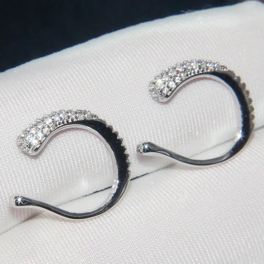 Ethereal Diamond drop earrings